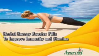 Herbal Energy Booster Pills To Improve Immunity and Stamina