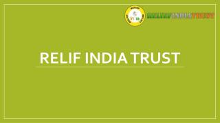 Relif india trust Organization