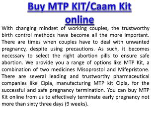 Buy MTP KIT/Caam Kit online