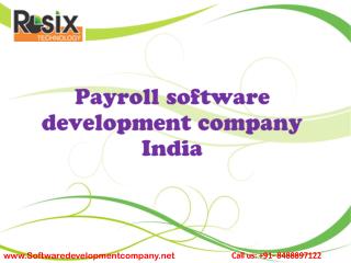 Payroll software development company India
