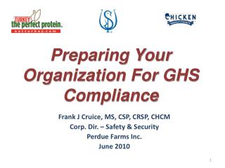 Preparing Your Organization For GHS Compliance