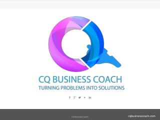 CQ Business Coach - Professional Business Coaching