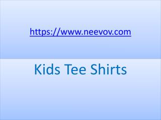 Kids Purple Colour Tee Shirts with Cotton