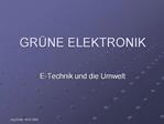GR NE ELEKTRONIK