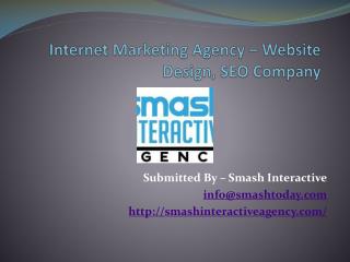 Internet Marketing Agency – Website Design and SEO Company