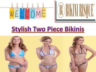 Find two piece bikinis at reasonable prices