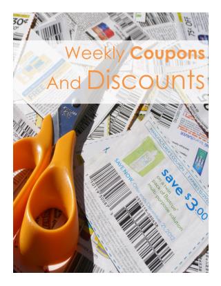 Weekly Coupons & Discounts 2016-09-05