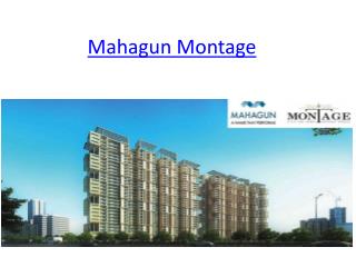 Mahagun Present New Project Mhagun Montage at Crossing Republik Ghaziabad