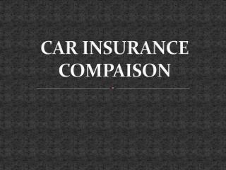 Need A Car Insurance Comparison? Don't Have Time?
