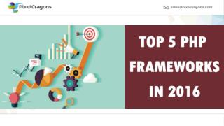 PHP Frameworks : Most Used PHP Frameworks In 2016