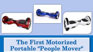 The First Motorized Portable "People Mover"