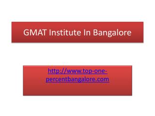 GMAT Coaching in Bangalore