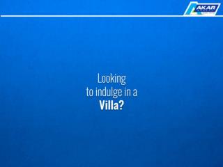 Looking to indulge in a villa?