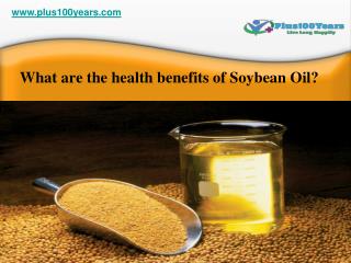Top 5 health benefits of soybean oil
