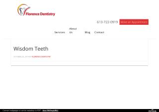 Wisdom Teeth – Implant Dentist Ottawa