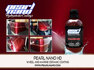 It is super glossy and works great on wheels- Pearl Nano HD