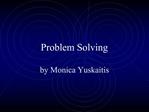 Problem Solving