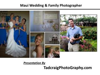 Wedding Photographers -TadcraigPhotoGraphy.com