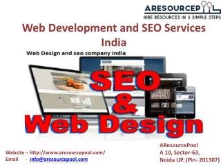 Web development and SEO services India