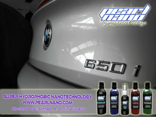 The Super Hydrophobic Nanotechnology Product in Pearl Nano.