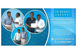 Indian Implantologist Bharat Agravat Received Advanced All-on-Four® Dental Implants Training from Dr. Robert Schroerin