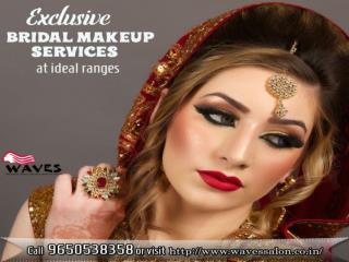With our bridal makeup services you feel amazing & glamorous on your wedding day & feel that you are the most centric fo