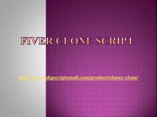 Fiver Clone Script