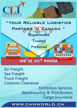 Freight Logistics Inc in Canada