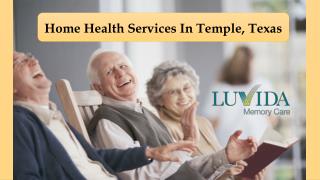 Home Health Services In Temple, Texas