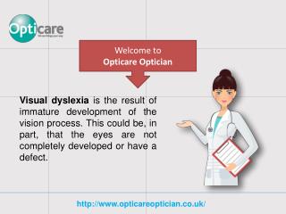 Visual Dyslexia of Youthful Improvement