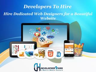 Hire Dedicated Web Designers for a Beautiful Website