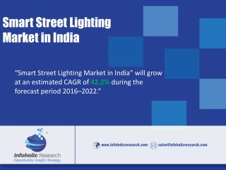 Smart Street Lighting Market in India