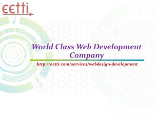 World Class Web Development Company