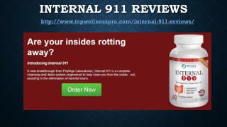 Internal 911 Reviews @ Top Wellness Pro