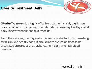 Obesity Treatment Delhi