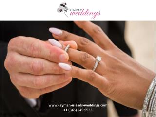 How to go for a personalized wedding ceremony in the Cayman Islands