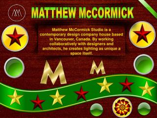 Matthew Mccormick studio company