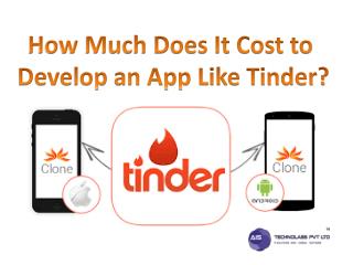 What does it cost to develop app like Tinder?