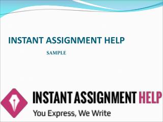 Instant Assignment Help Sample On Organization Behaviour