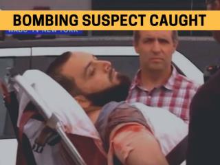 Bombing suspect caught