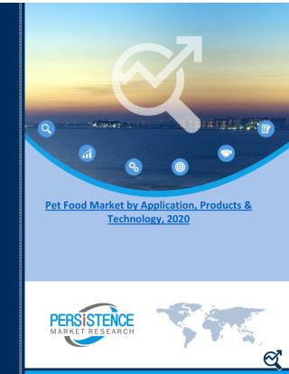 Pet Food Market by Application, Products & Technology, 2020