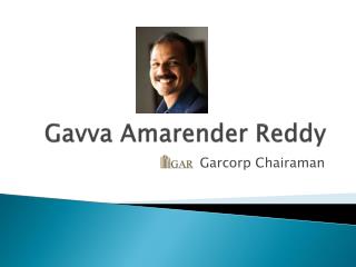 Gavva Amarender Reddy