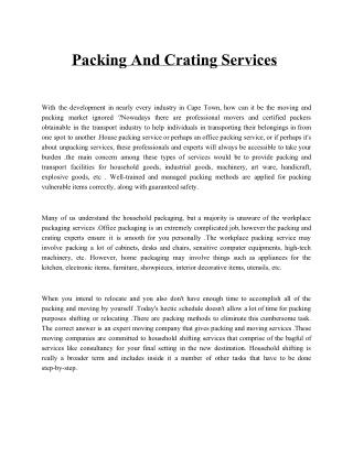 Packing and Crating Service.pdf