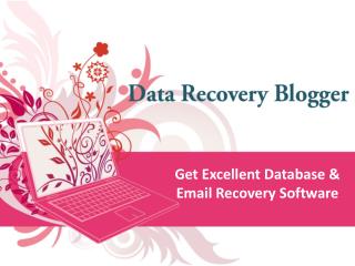 Computer Data Recovery Blogger