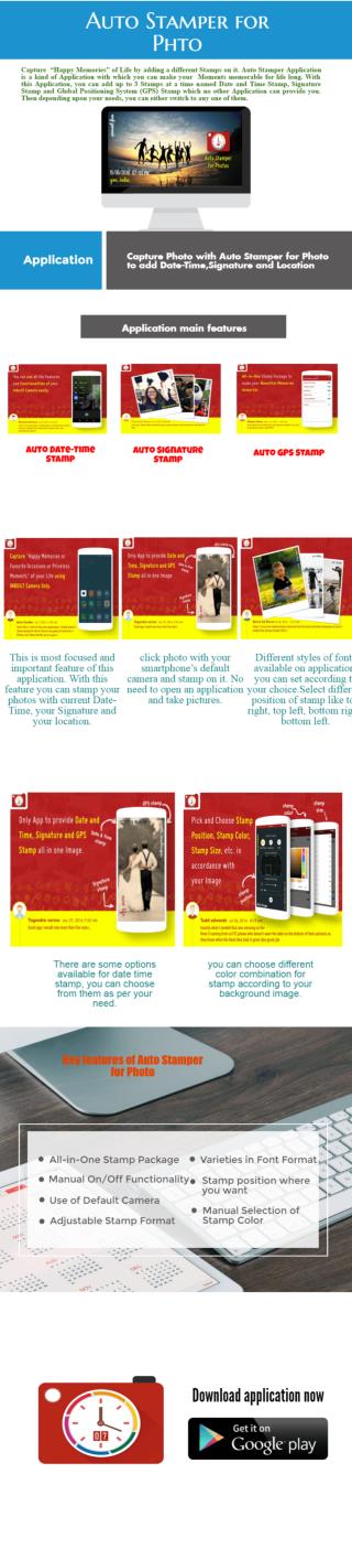 Auto Stamper for Photo Infographic4