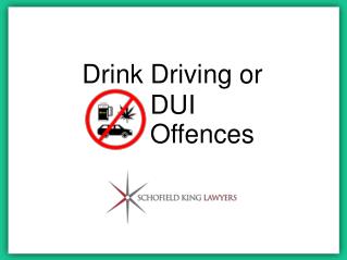 Drink Driving Offences