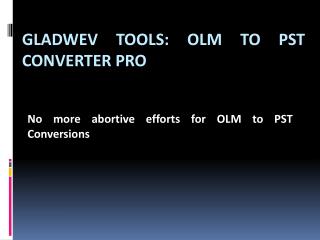 OLM to PST Converter Pro