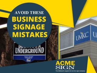 Common Business Sign Mistakes to Avoid