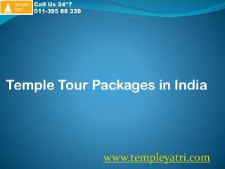 Temple Tour Packages in India