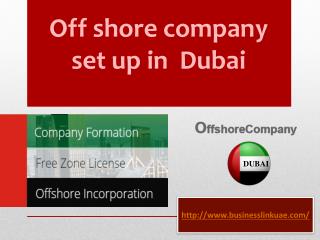 Offshore Company Setup in Dubai